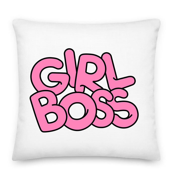 Girl Boss Párnahuzat