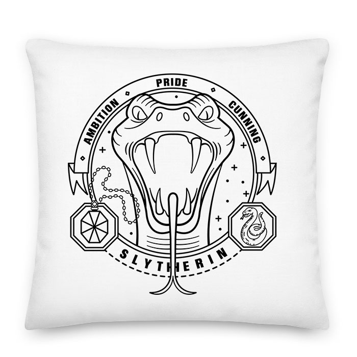 slytherin mardekár harry potter Párnahuzat