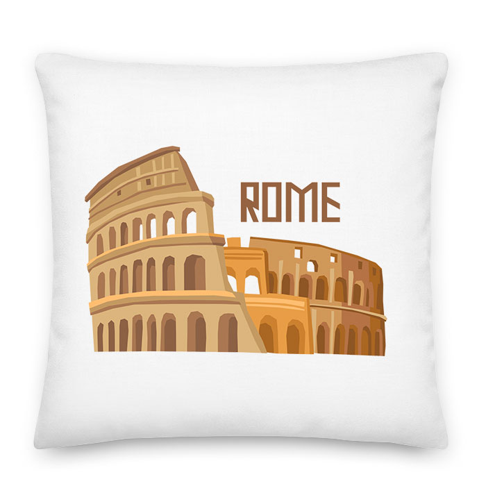 olaszország italy róma rome colosseum  Párnahuzat