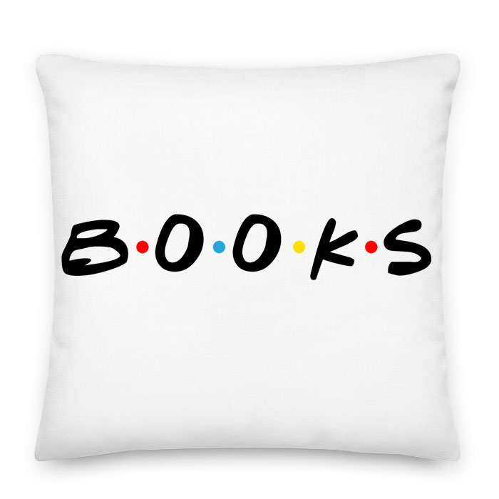 olvasás könyvek books Párnahuzat