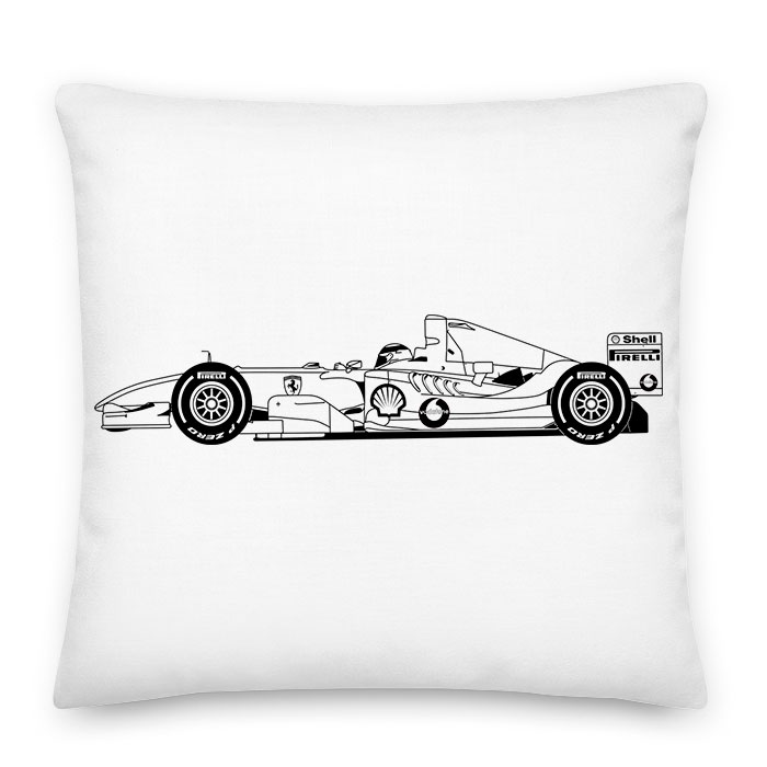 forma 1 f1 formula 1 Párnahuzat