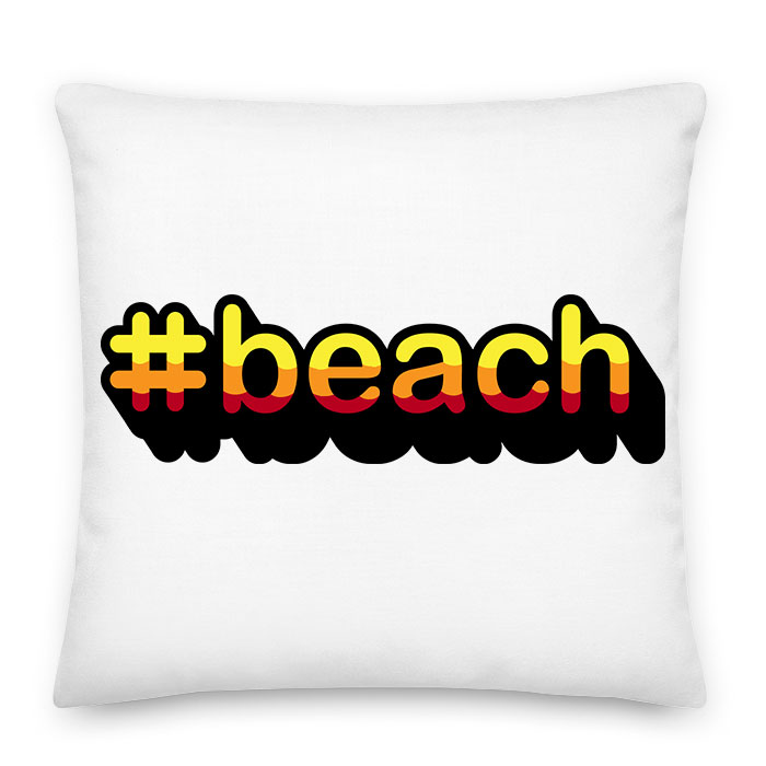 beach nyár nyaralás Párnahuzat