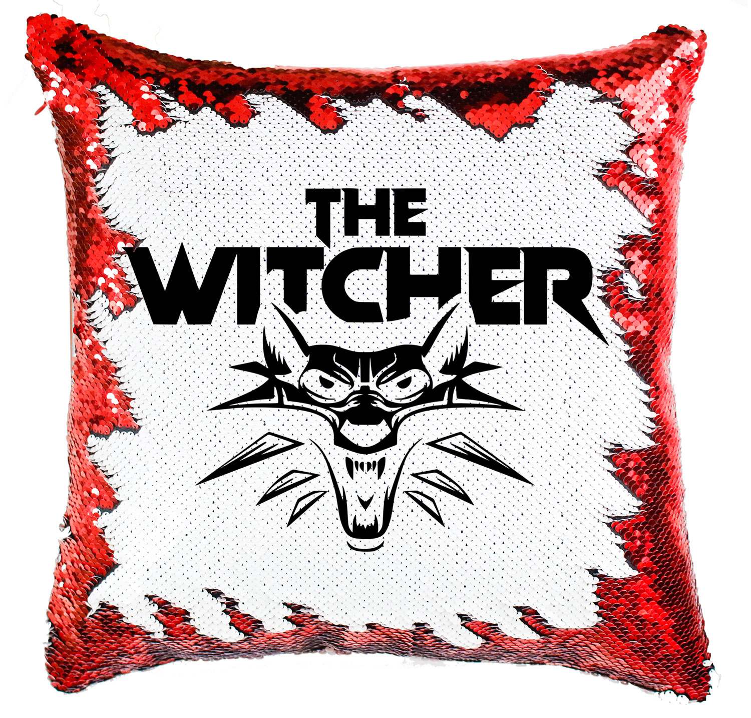 The Witcher A Vaják Simiflitteres Párnahuzat