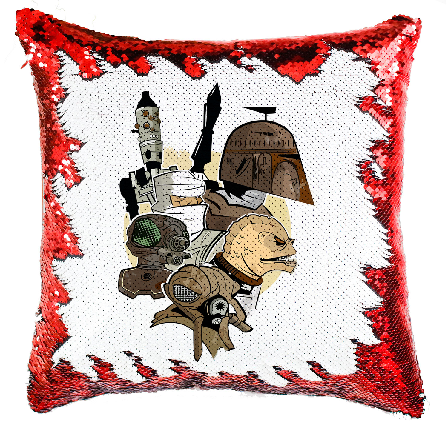 Star Wars Boba Fett Dengar Simiflitteres Párnahuzat