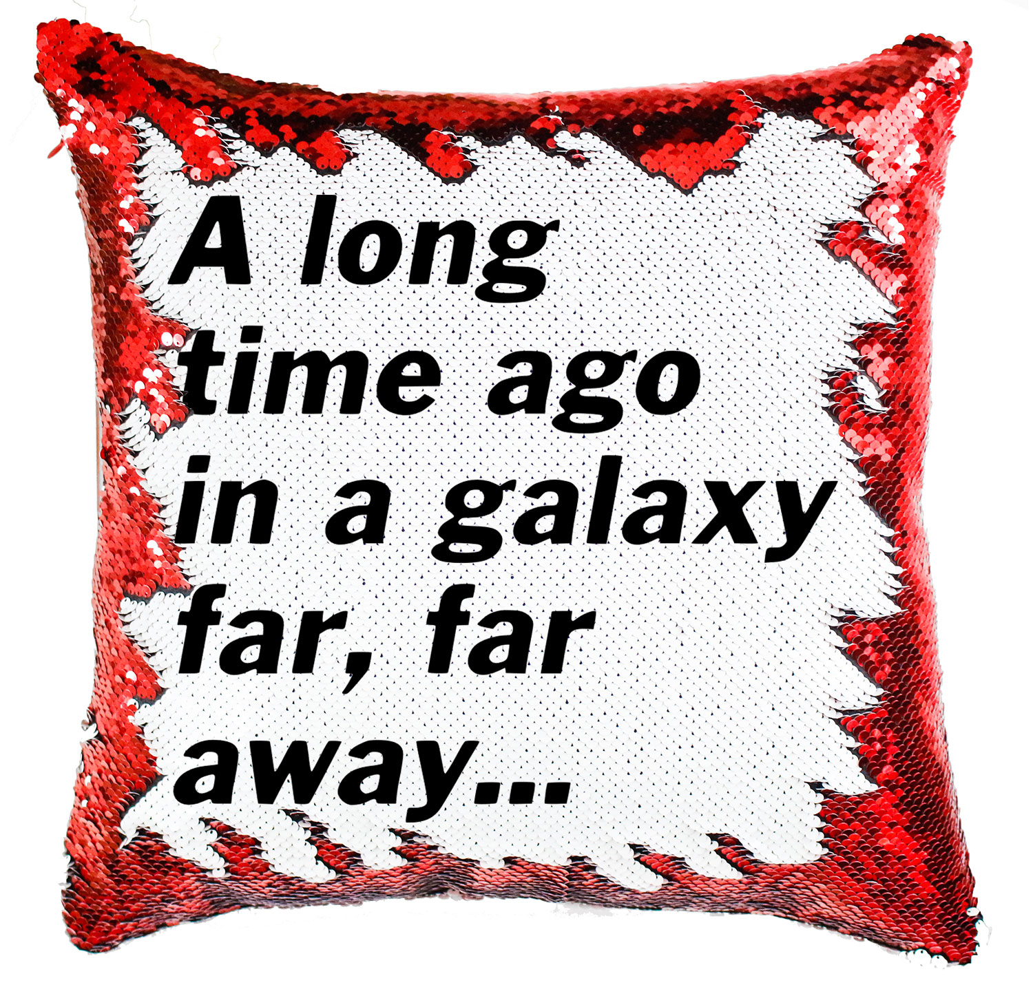 Star Wars Intro Long Time Ago In A Galaxy Simiflitteres Párnahuzat