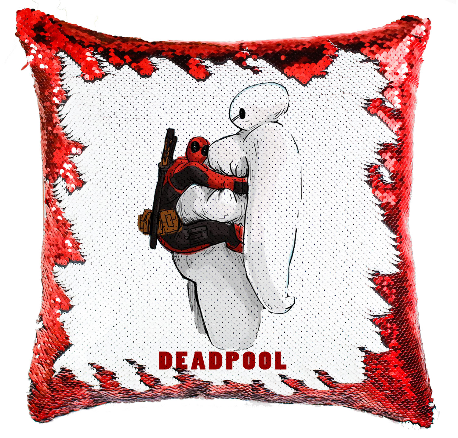 Deadpool Baymax Simiflitteres Párnahuzat