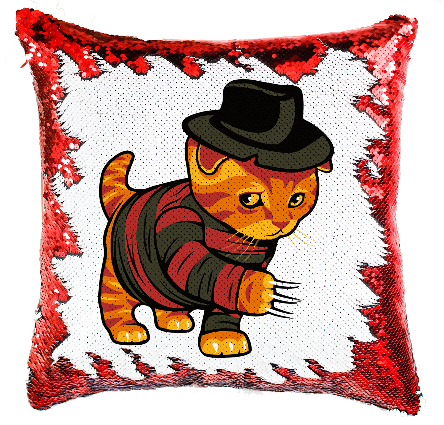 Freddy Krueger Macska Simiflitteres Párnahuzat