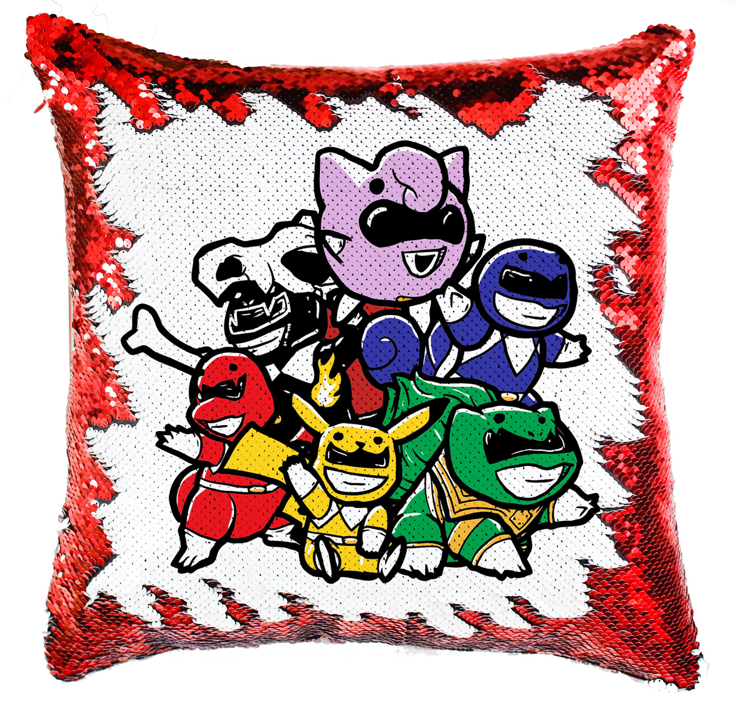 pokemon power rangers Simiflitteres Párnahuzat