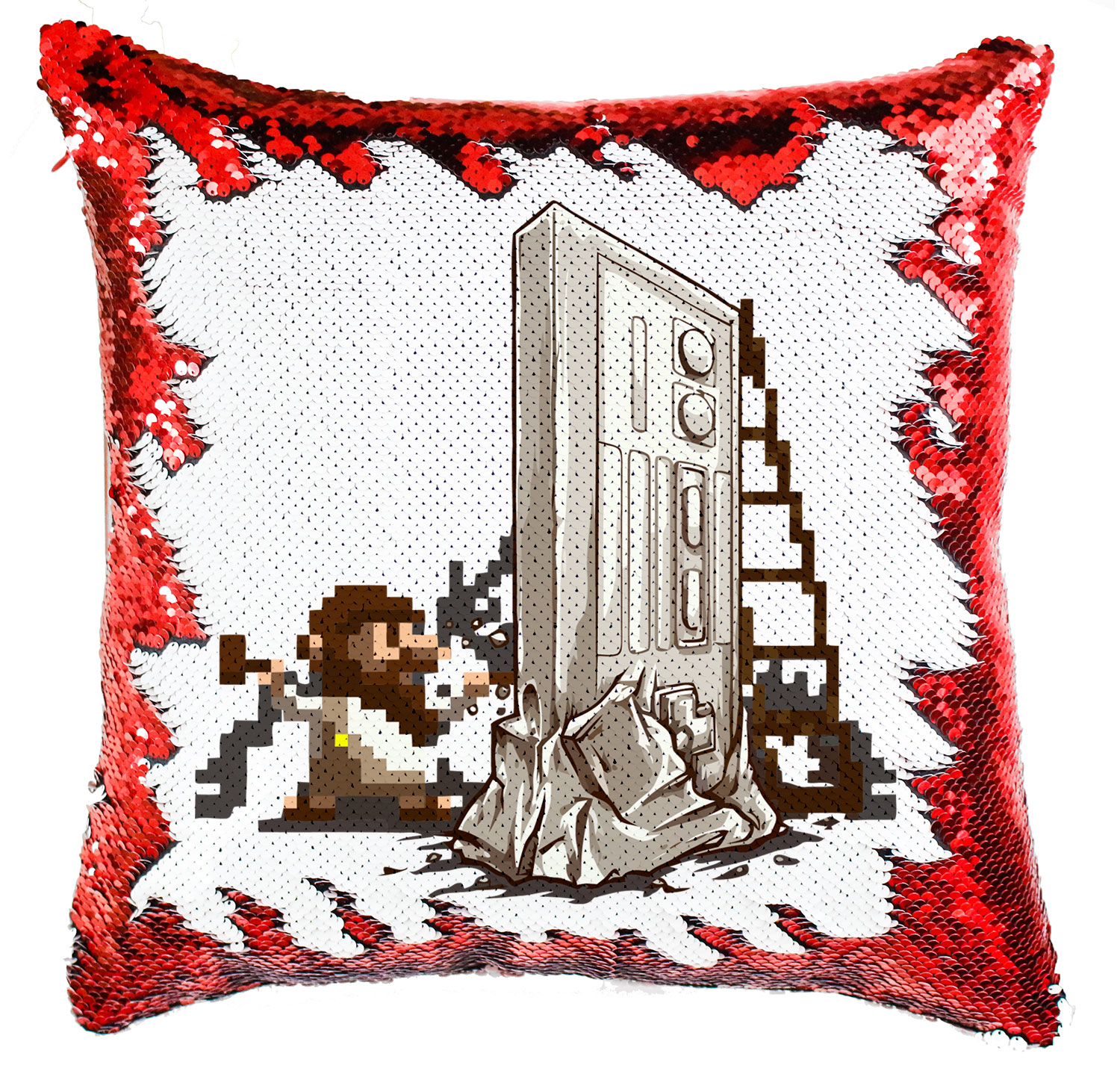 super mario gamer Simiflitteres Párnahuzat