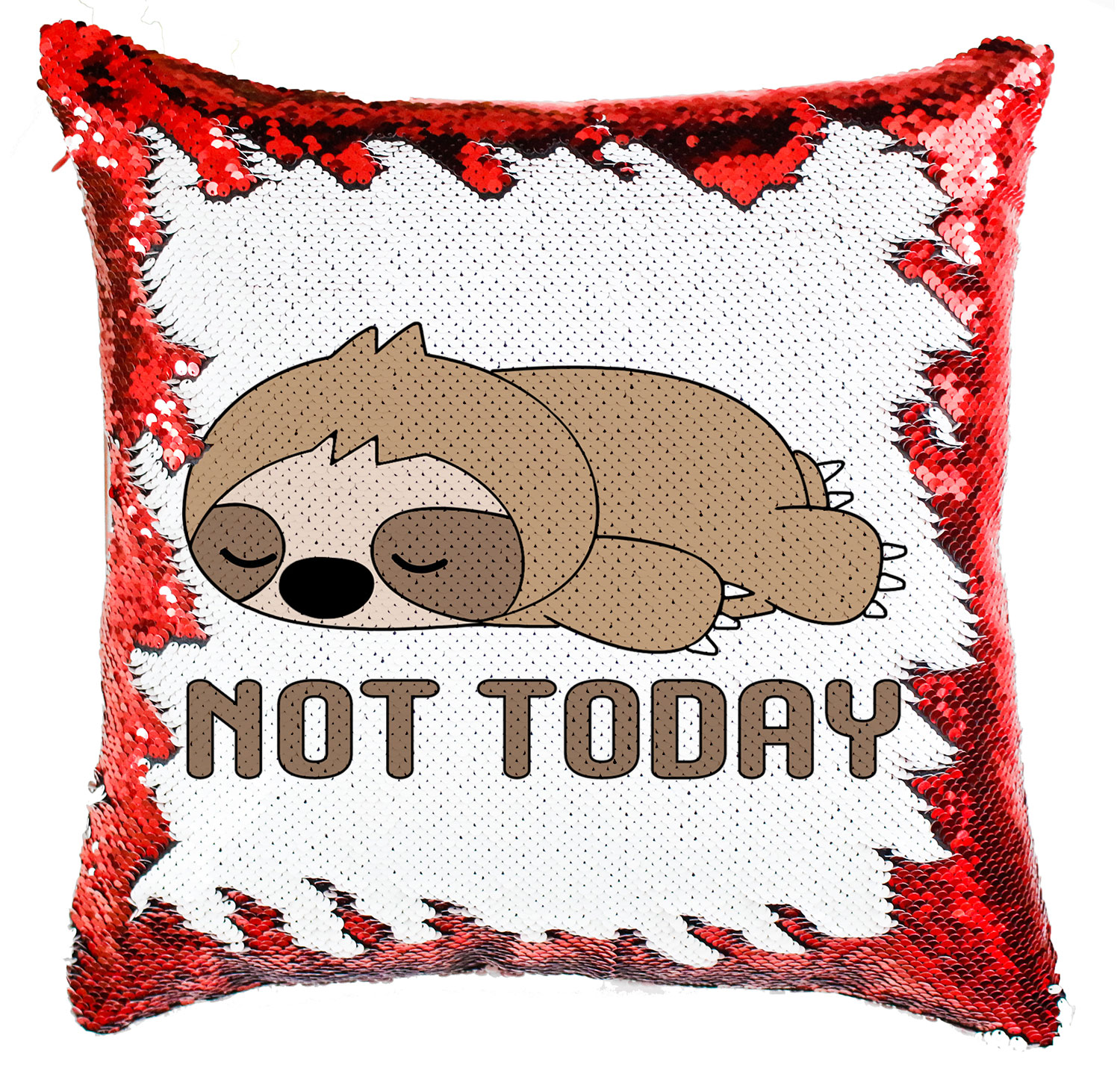 lusta lajhár not today Simiflitteres Párnahuzat