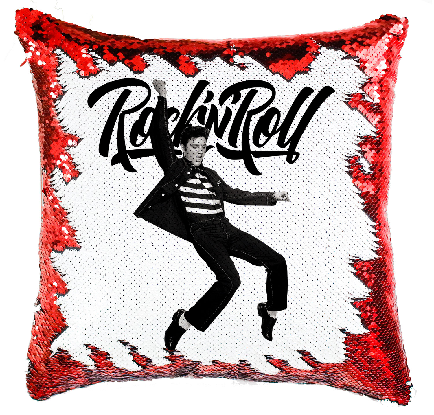 rock n roll elvis presley Simiflitteres Párnahuzat
