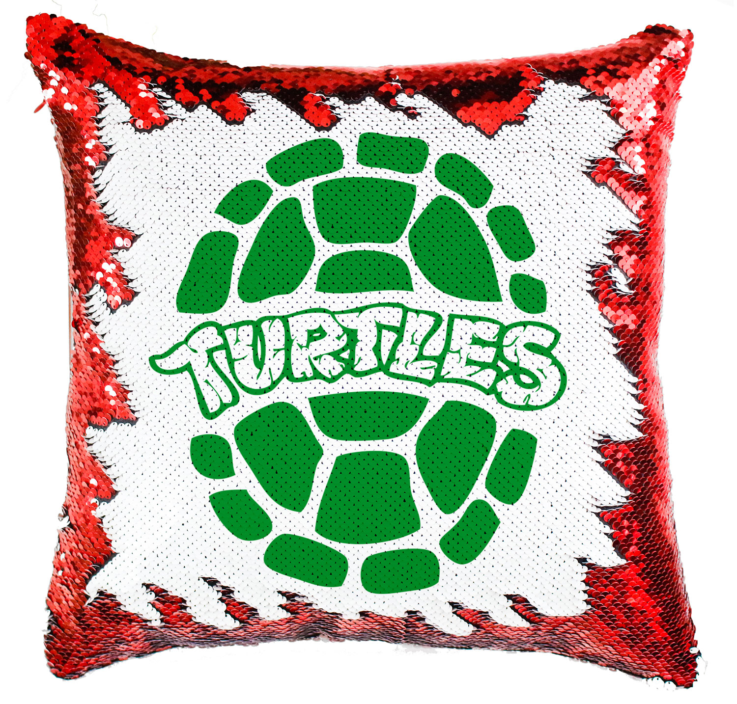 turtles teknőcök Simiflitteres Párnahuzat