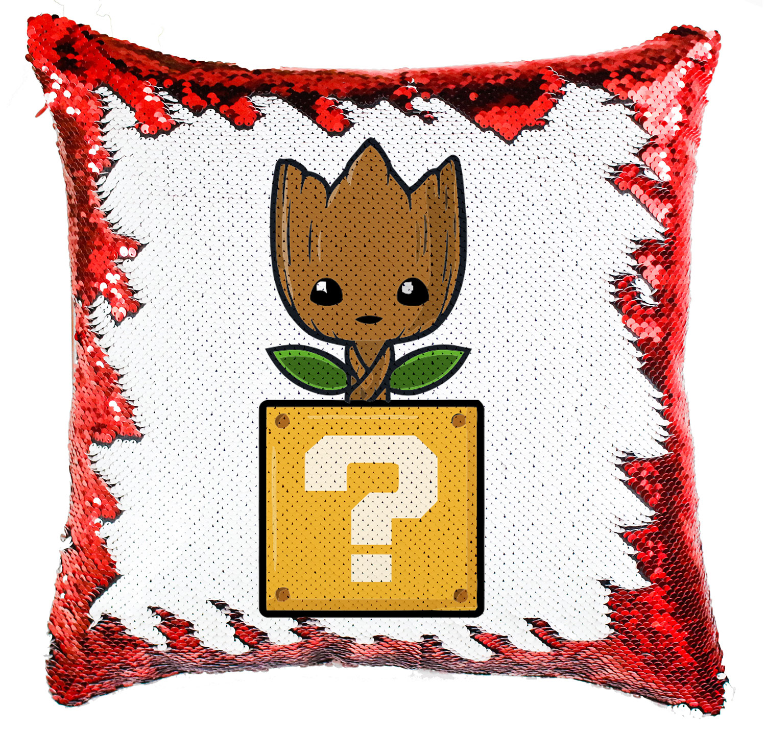 groot super mario Simiflitteres Párnahuzat
