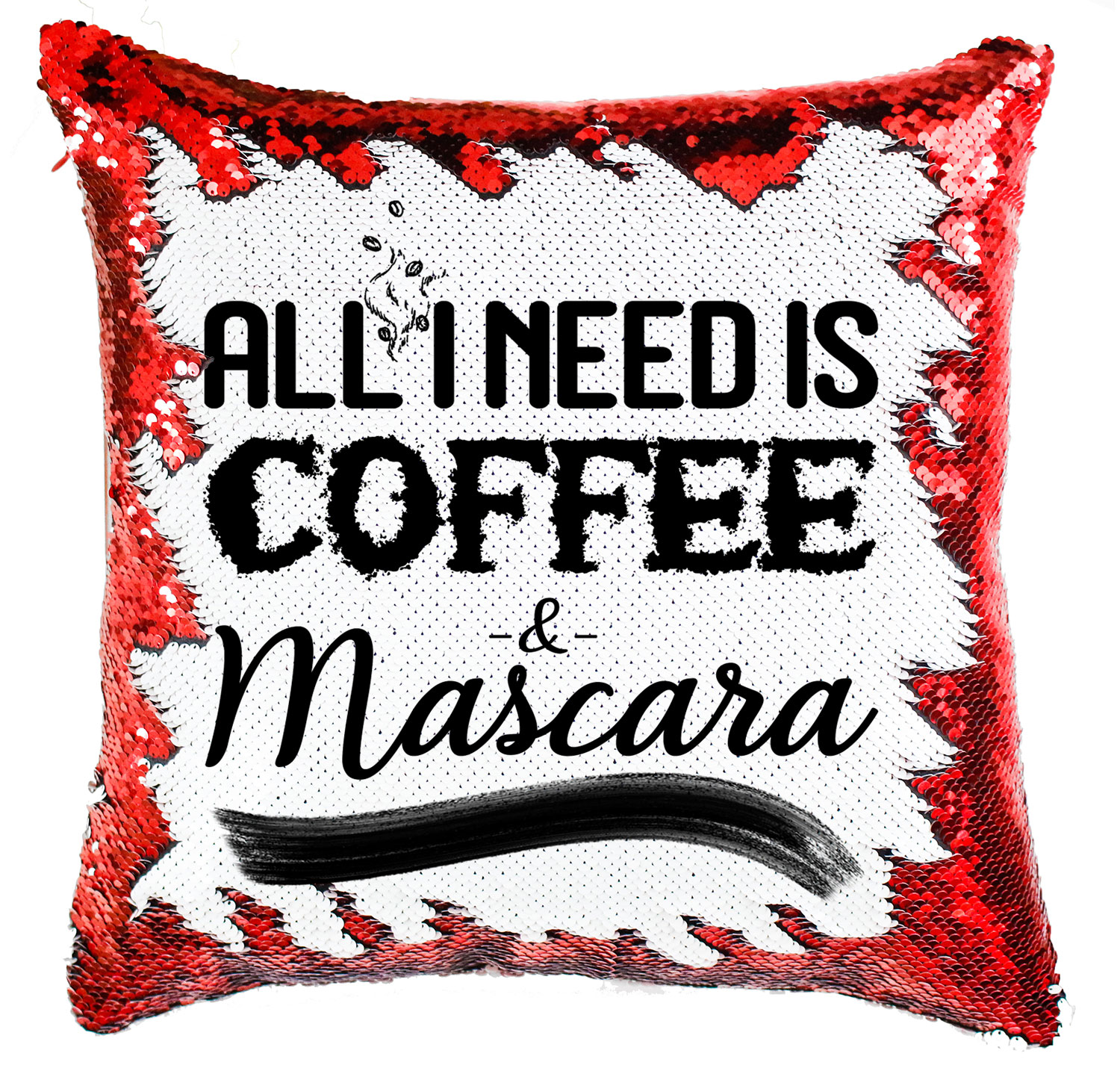 kávé coffee mascara Simiflitteres Párnahuzat