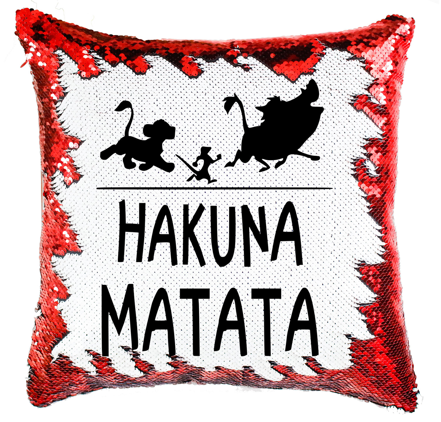 hakuna matata oroszlánkirály Simiflitteres Párnahuzat