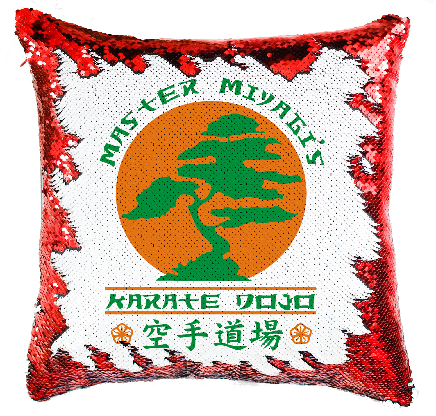 miyagi karate kölyök Simiflitteres Párnahuzat