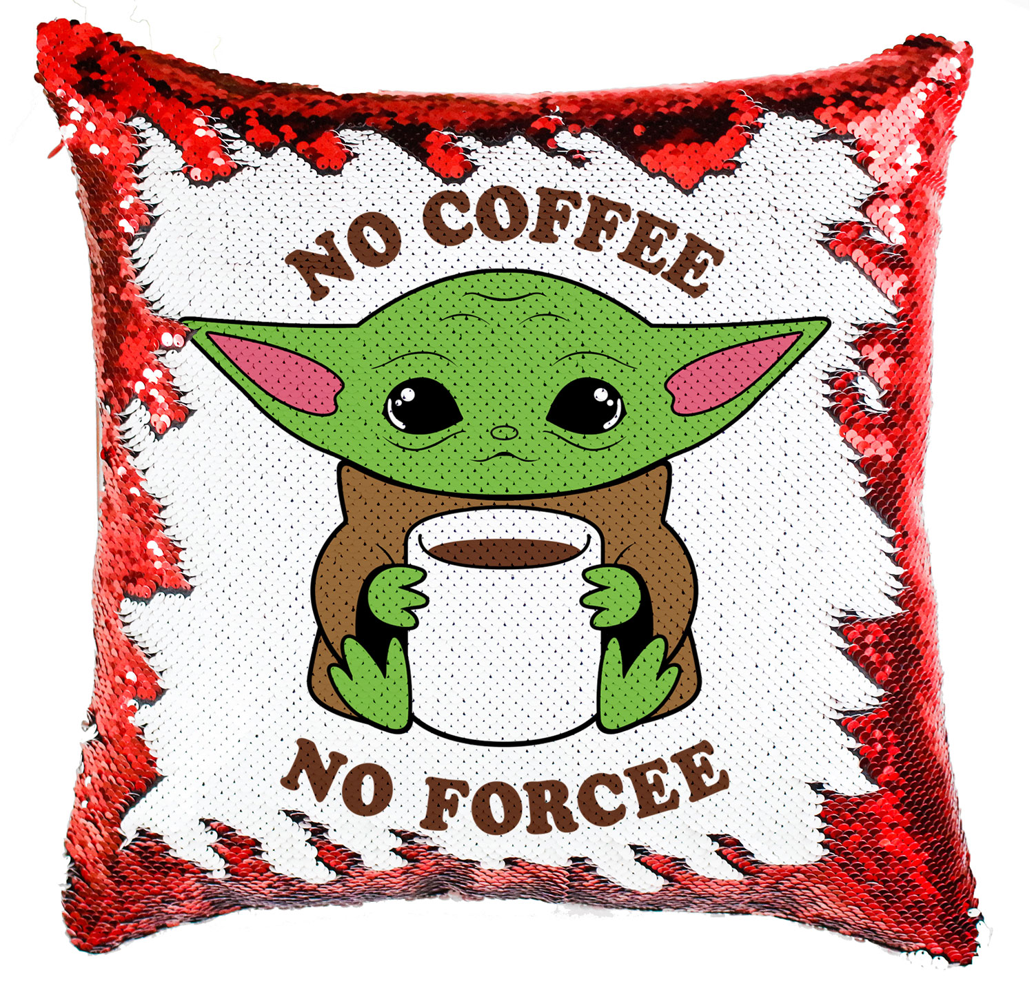 baba yoda baby yoda mandalorian Simiflitteres Párnahuzat