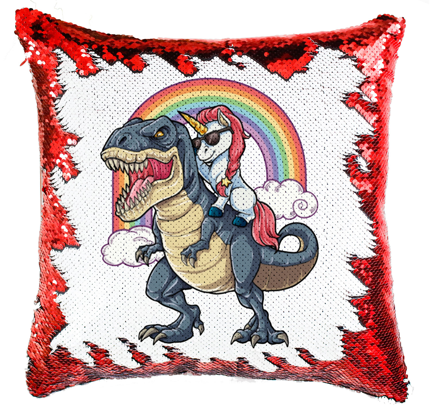 unikornis t-rex Simiflitteres Párnahuzat