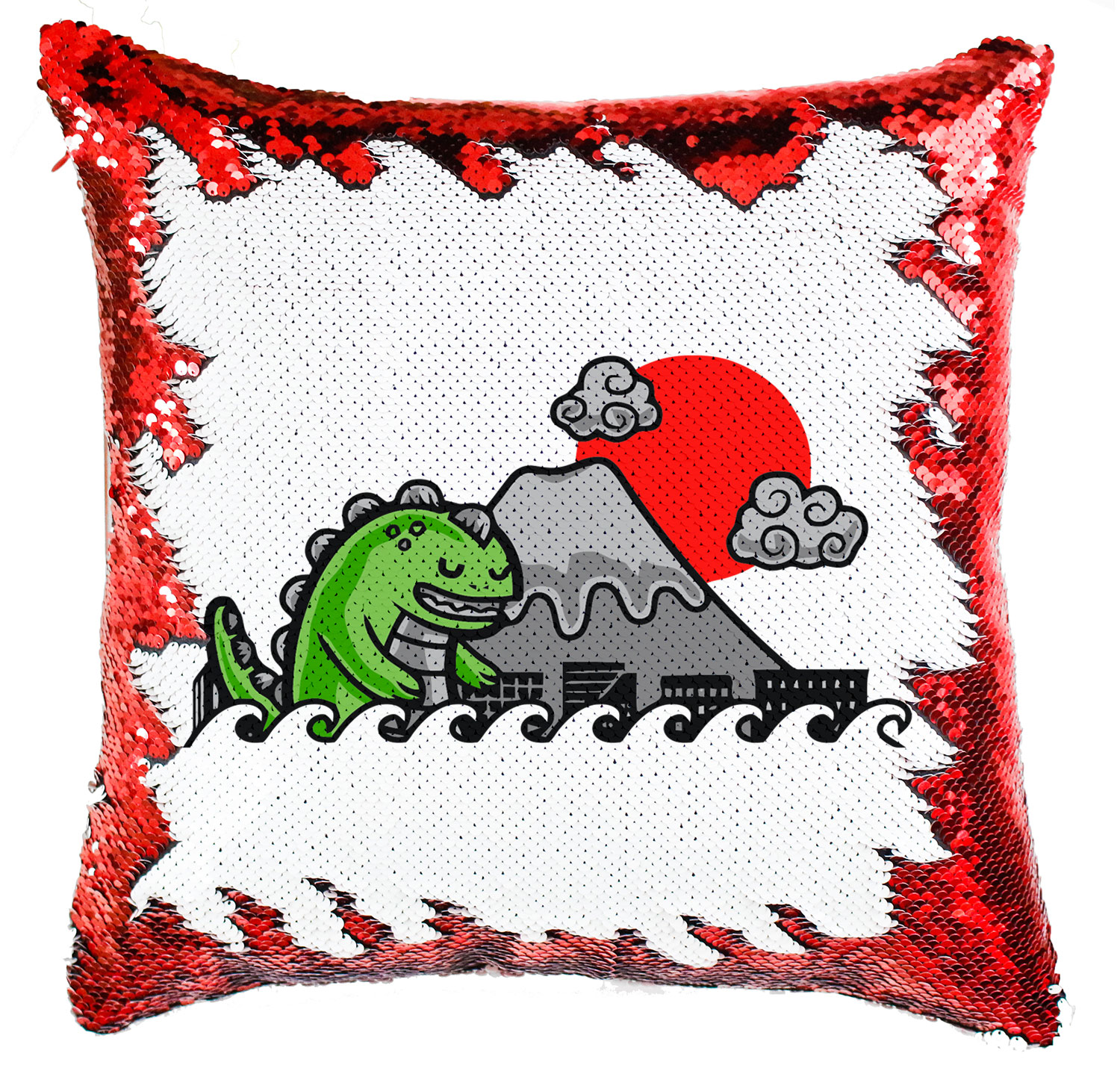 japán t-rex Simiflitteres Párnahuzat
