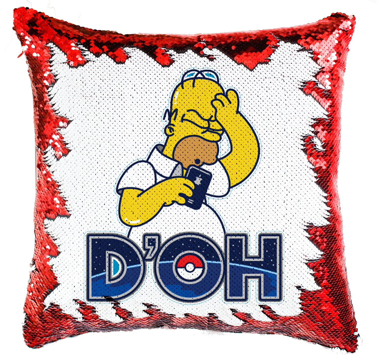 pokemon go homer simpson Simiflitteres Párnahuzat
