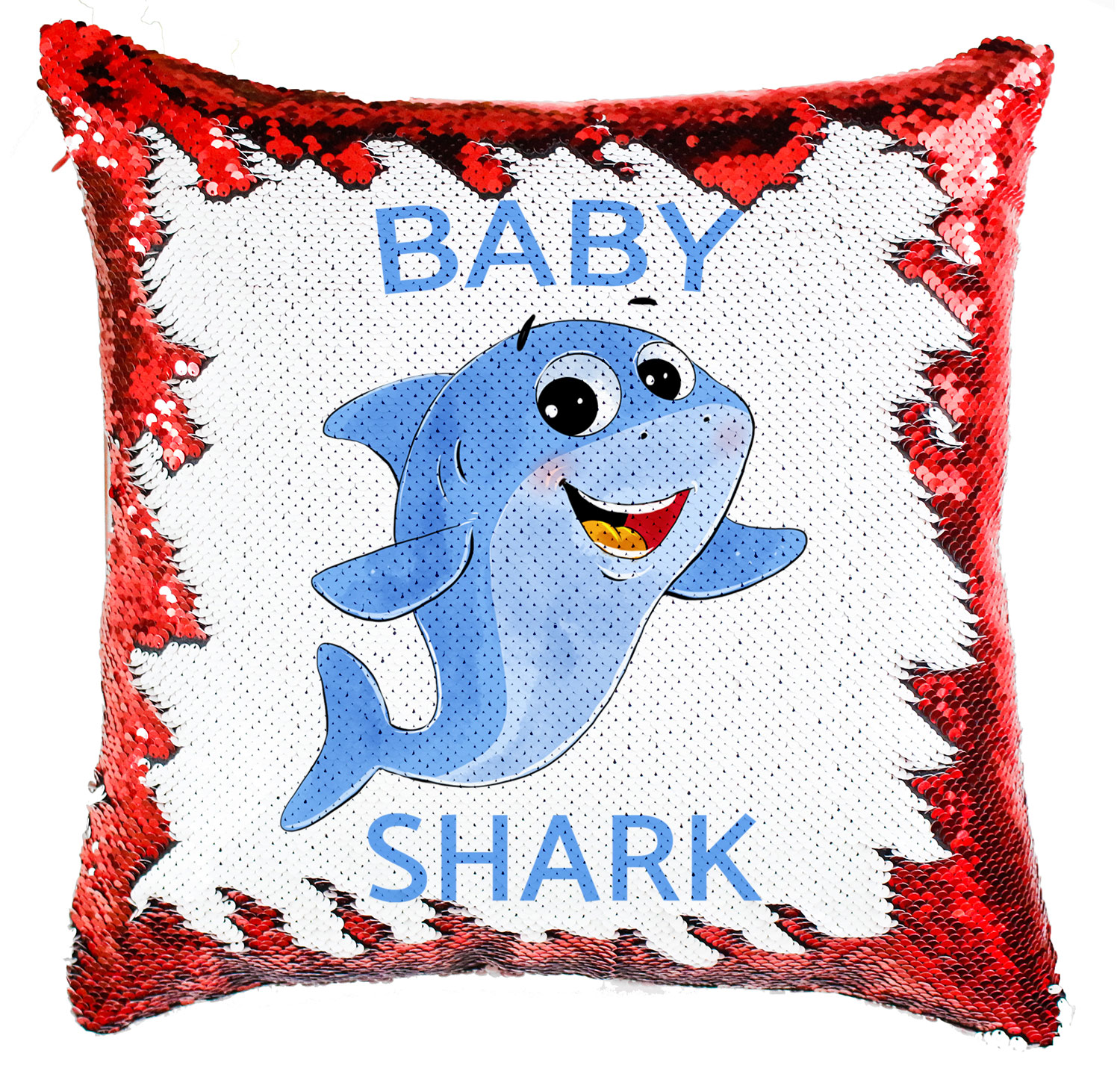 baby shark cápa Simiflitteres Párnahuzat