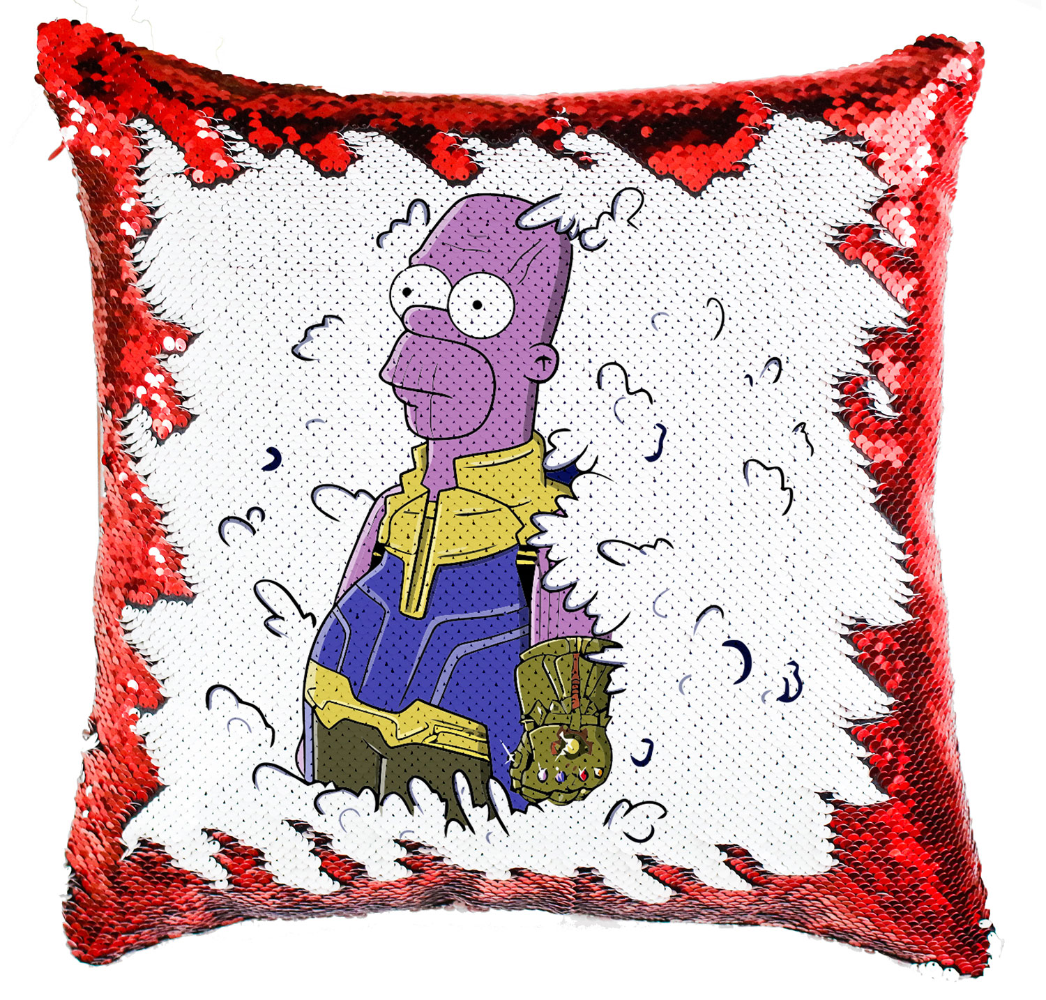 thanos homer simpson Simiflitteres Párnahuzat