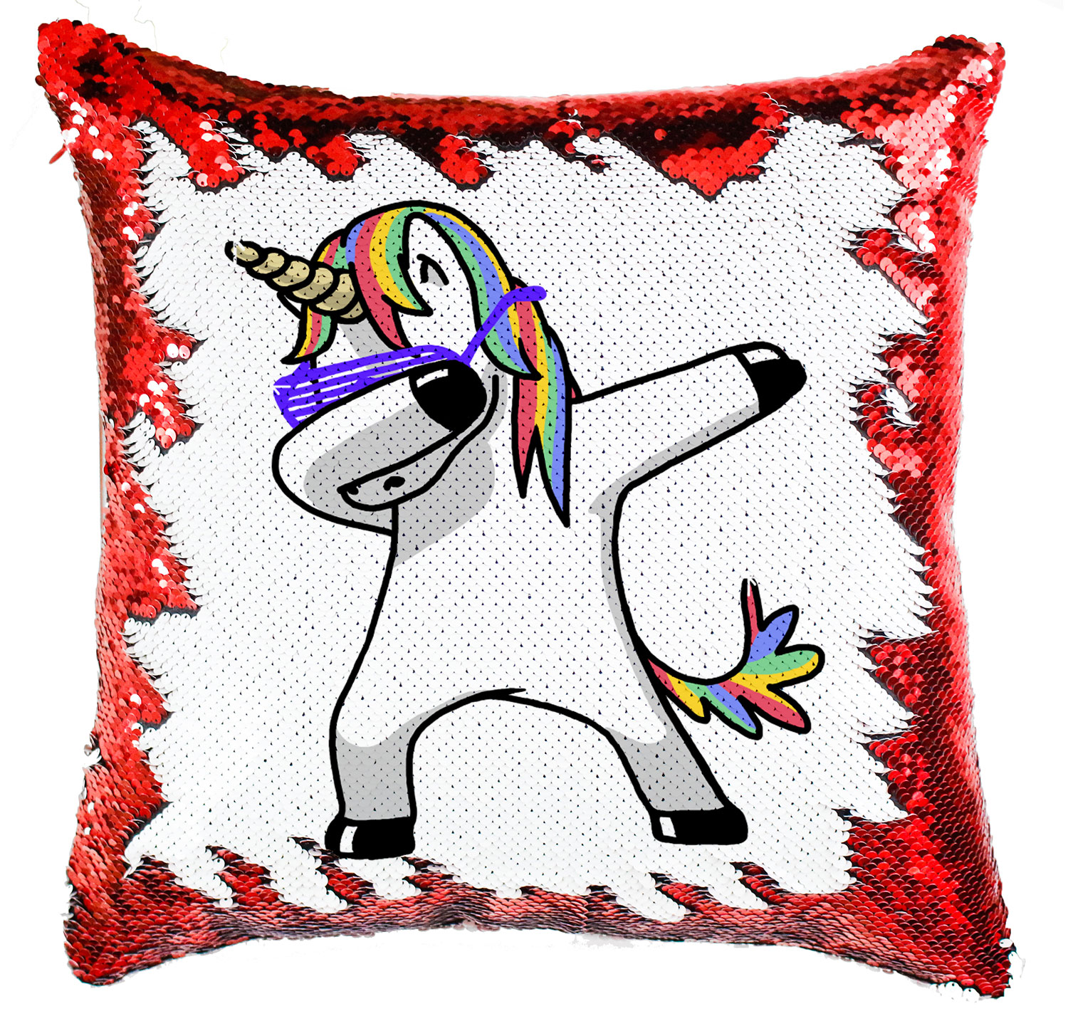 unikornis dabbing unicorn Simiflitteres Párnahuzat
