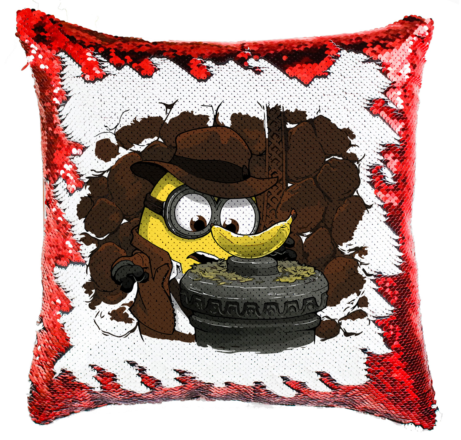 banana minions minyonok Simiflitteres Párnahuzat