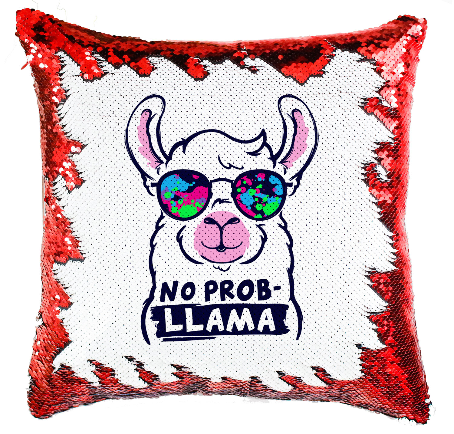 láma no probllama Simiflitteres Párnahuzat