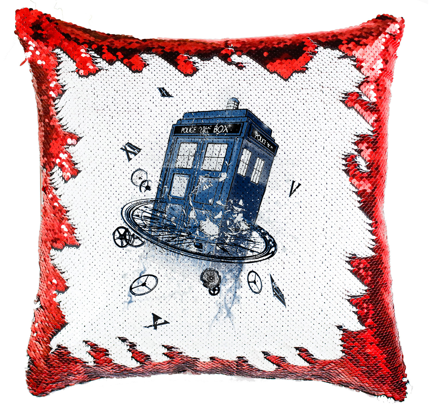 tardis dr who ki vagy doki Simiflitteres Párnahuzat