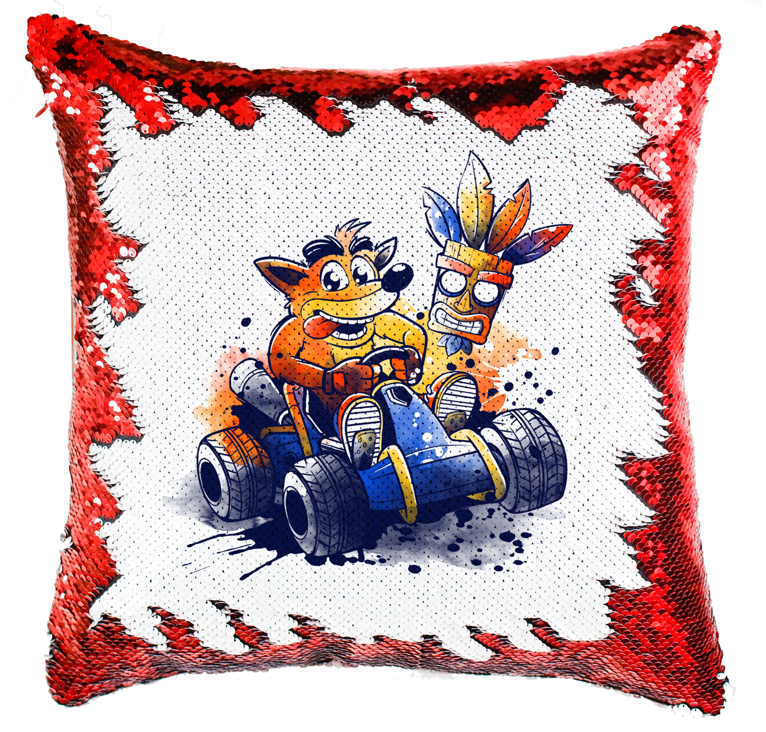 crash bandicoot Simiflitteres Párnahuzat