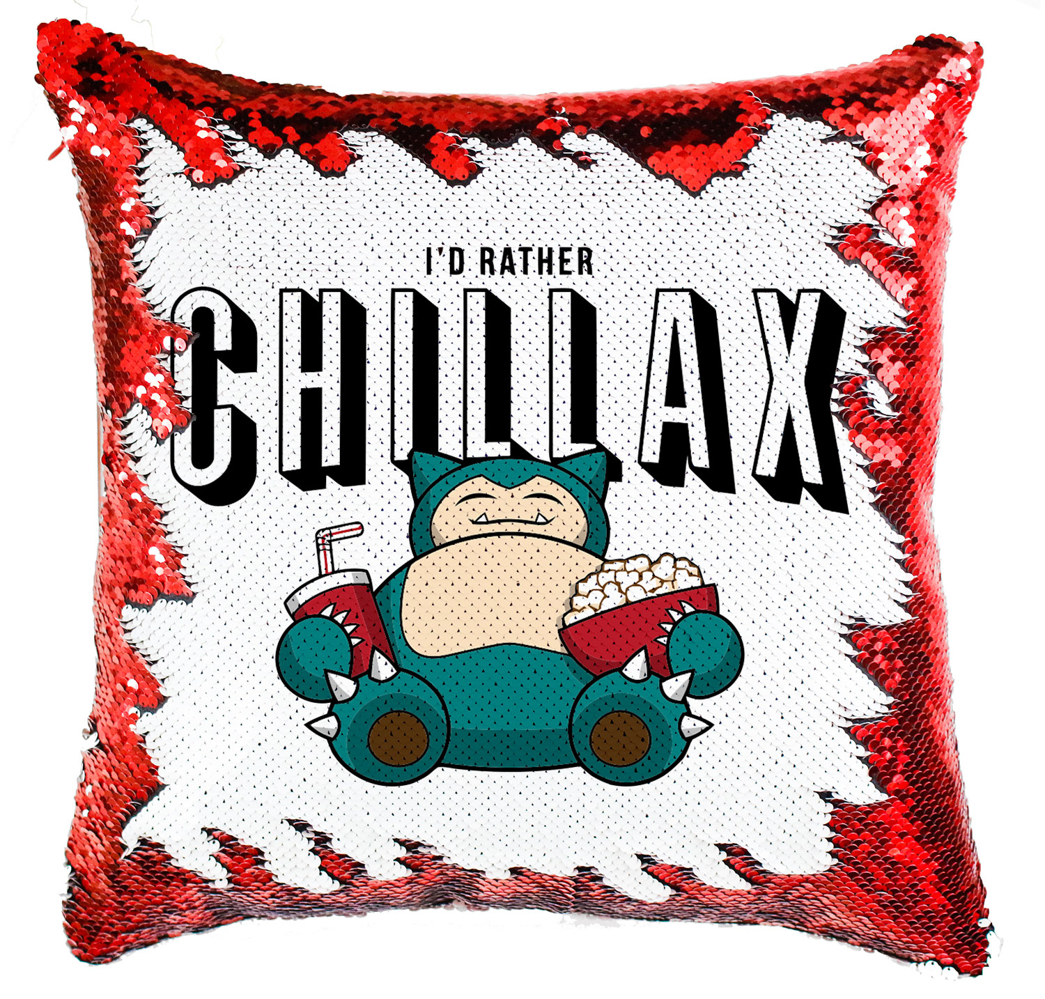 snorlax chillax Simiflitteres Párnahuzat