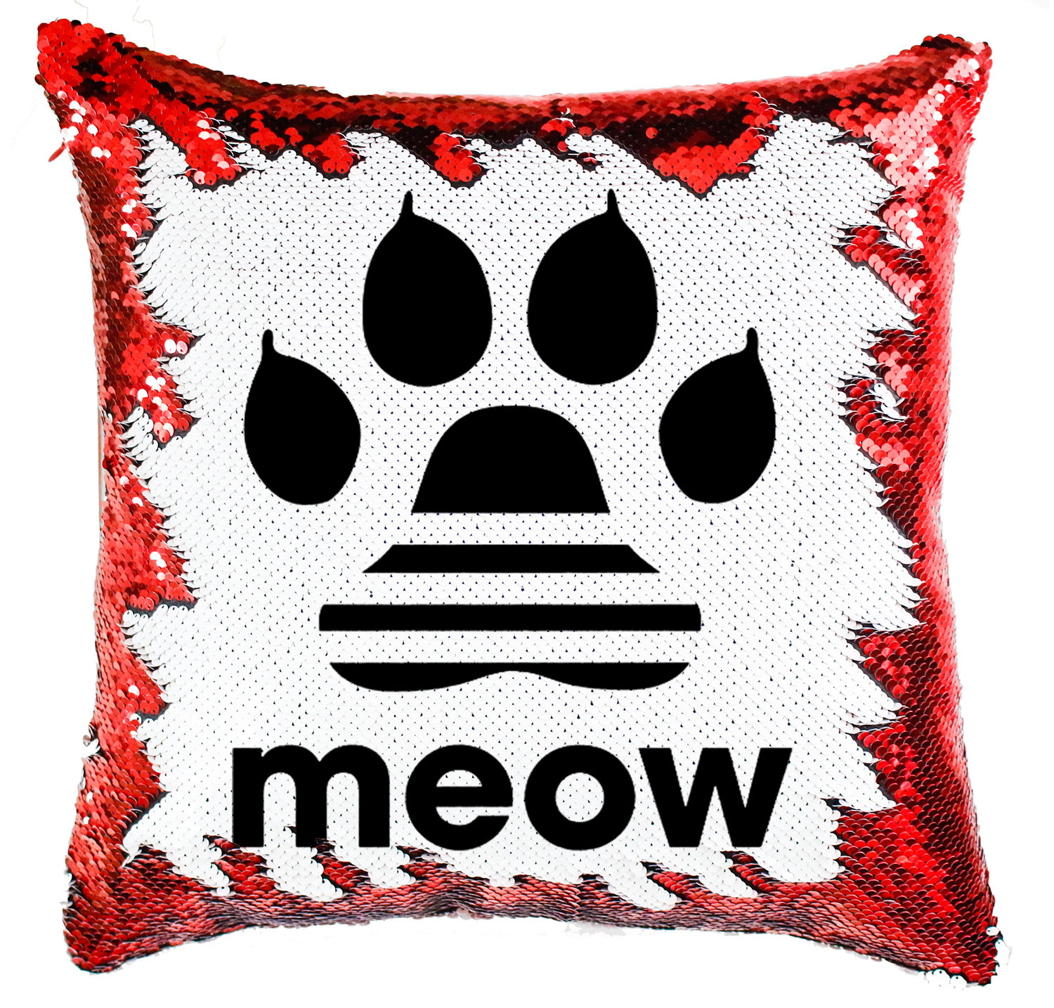 meow macskás cicás cica Simiflitteres Párnahuzat