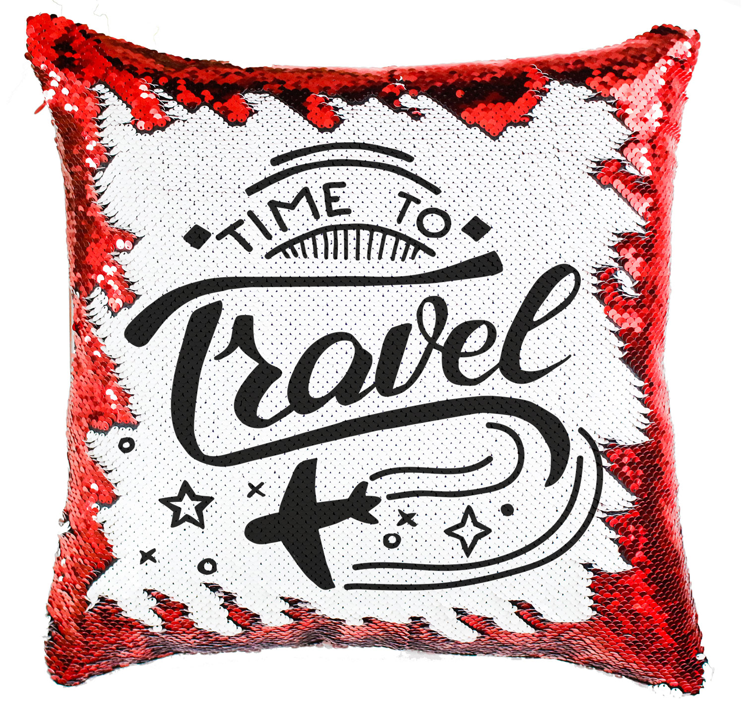 travel utazás Simiflitteres Párnahuzat