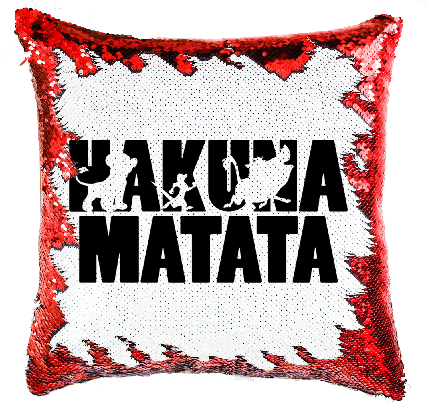 hakuna matata oroszlánkirály Simiflitteres Párnahuzat