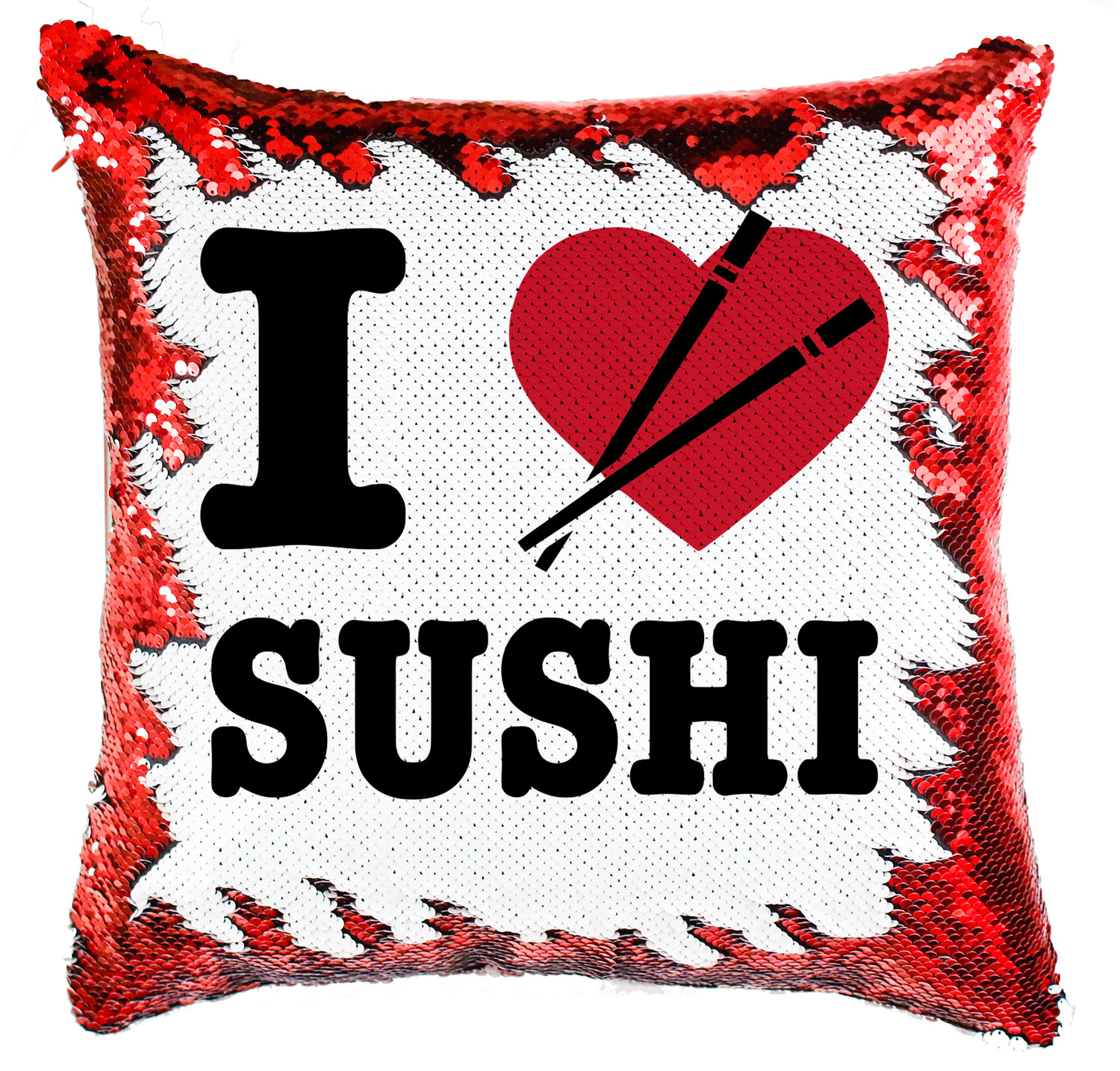 szusi sushi Simiflitteres Párnahuzat