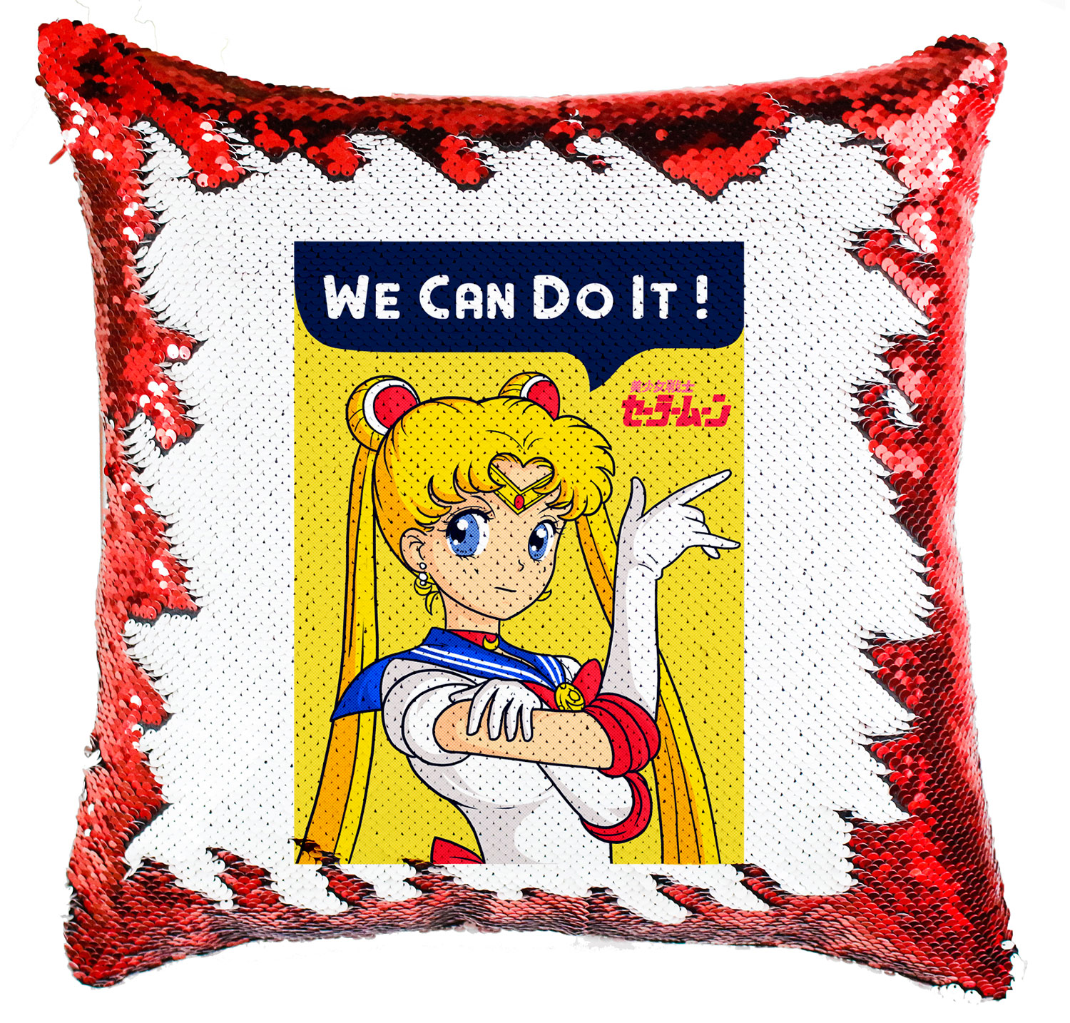 sailor moon Simiflitteres Párnahuzat