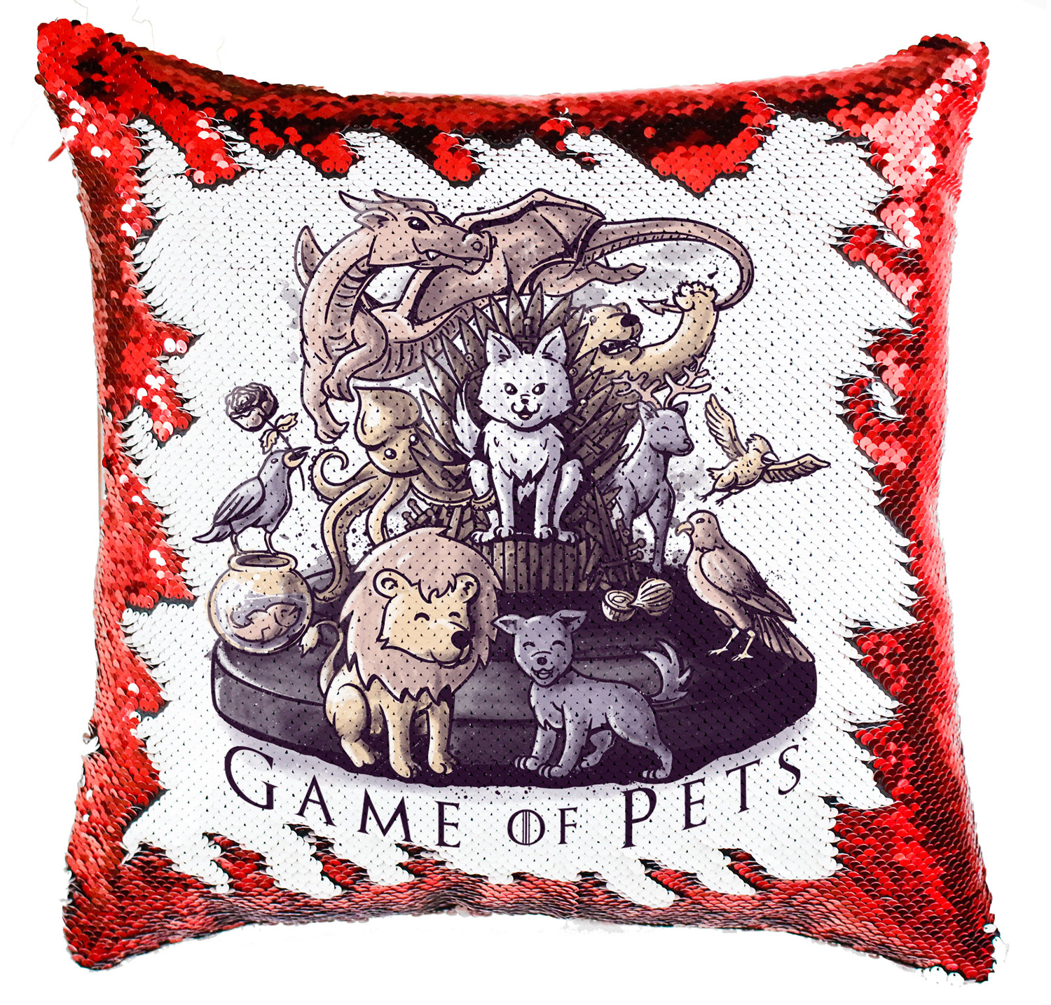 game of pets állatos macska cica Simiflitteres Párnahuzat