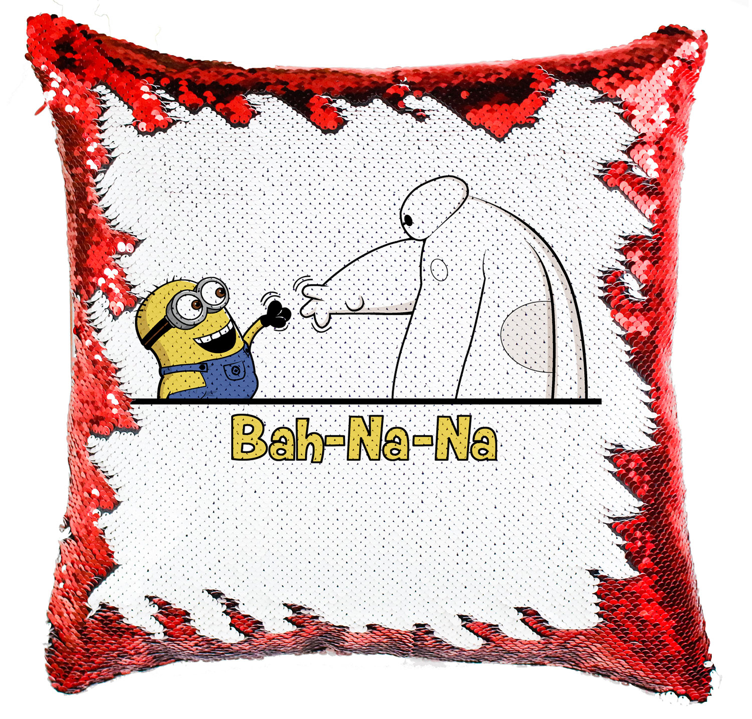 banana minion minyon minyonok baymax Simiflitteres Párnahuzat