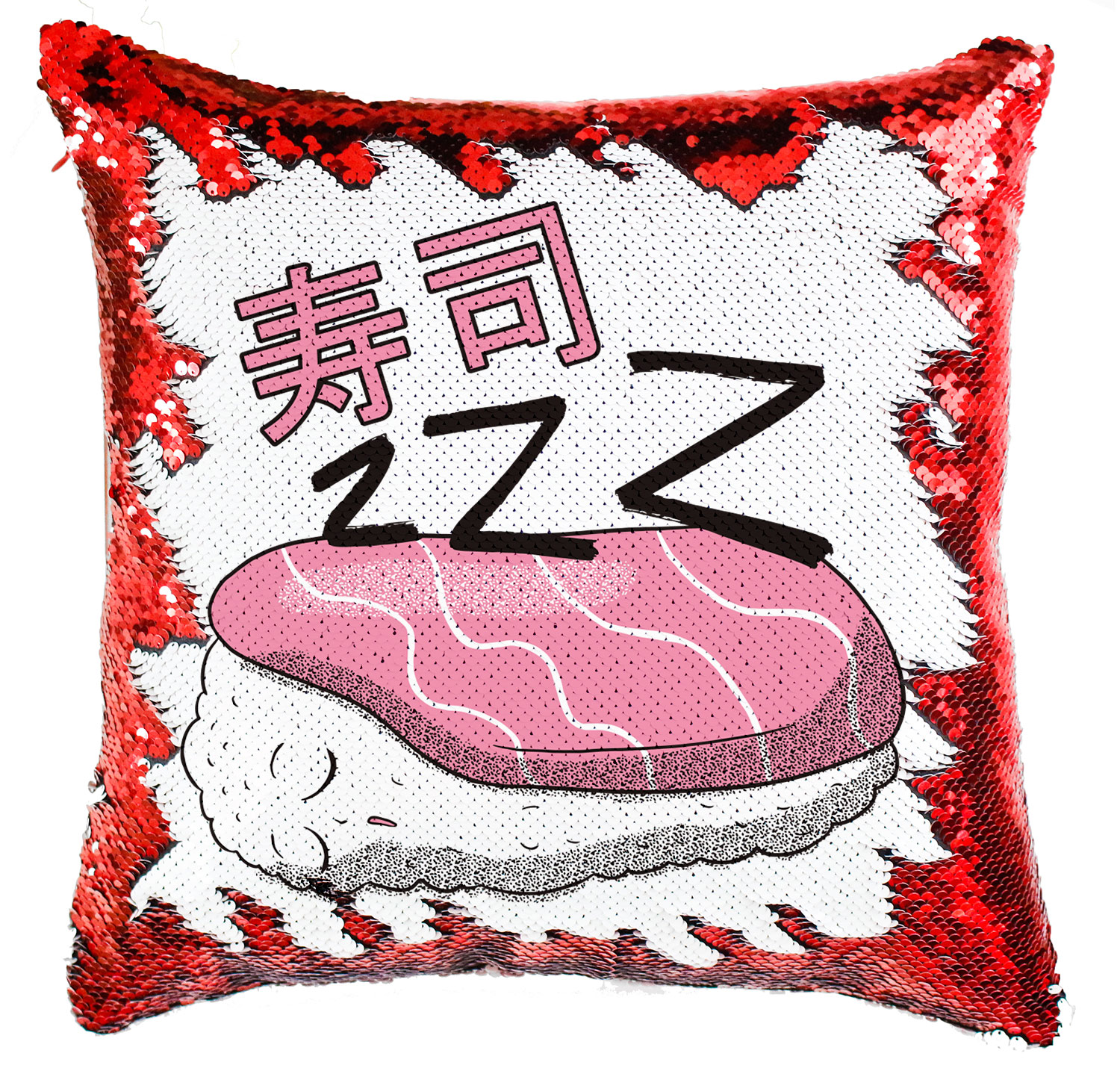 szusi sushi Simiflitteres Párnahuzat