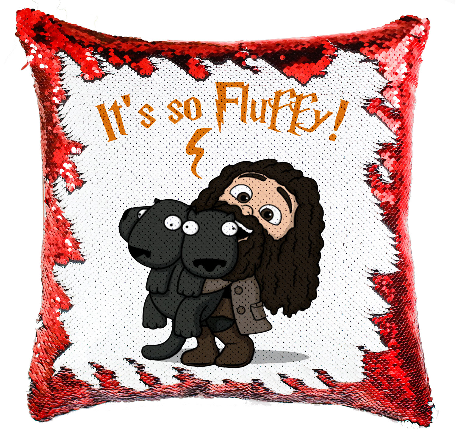 harry potter hagrid bolyhoska Simiflitteres Párnahuzat