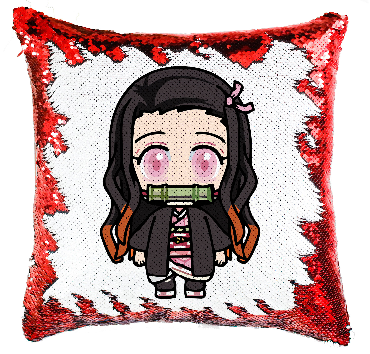nezuko demon slayer Simiflitteres Párnahuzat