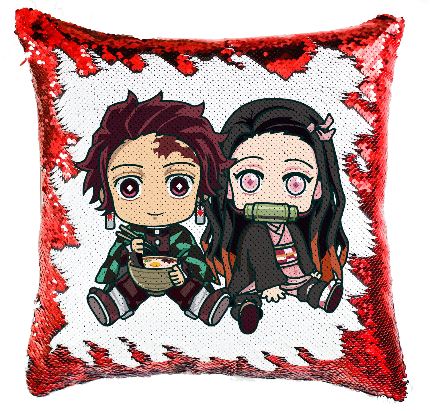 nezuko tanjiro demon slayer Simiflitteres Párnahuzat