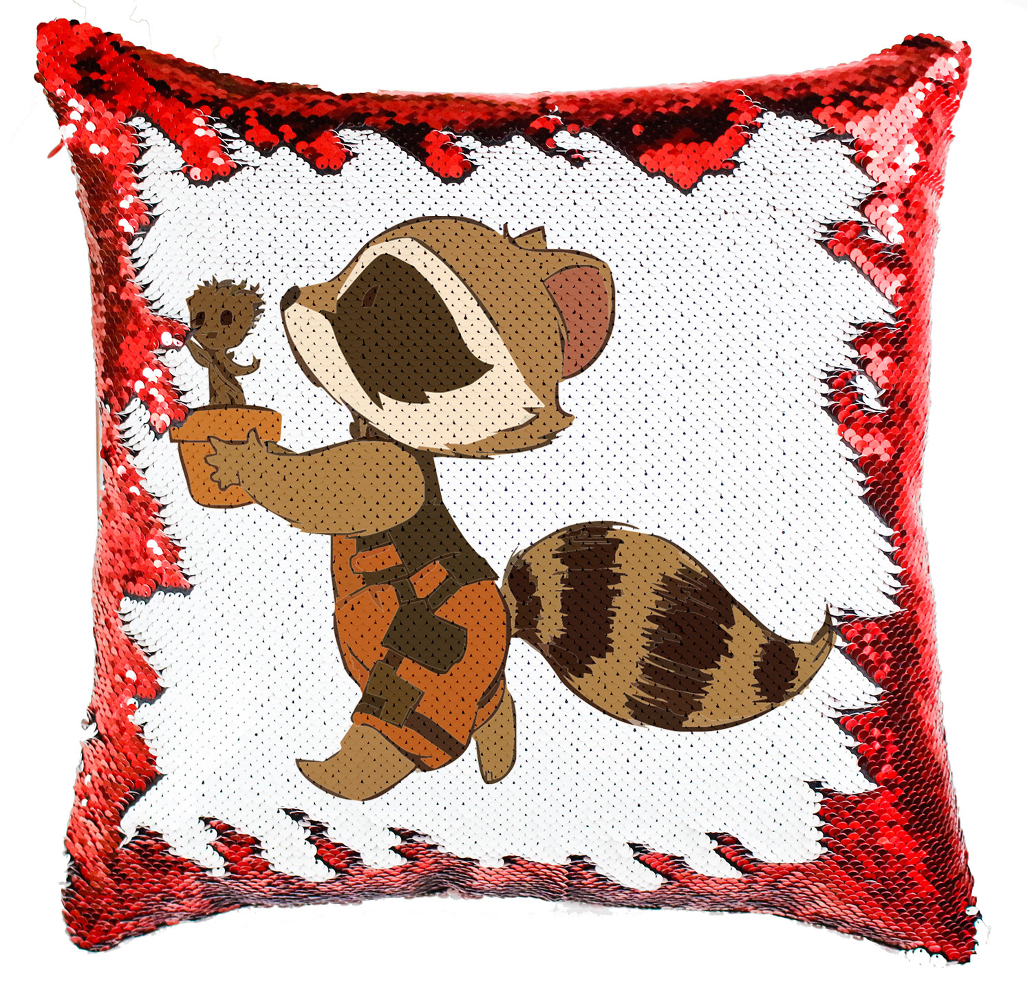 groot rocket raccoon Simiflitteres Párnahuzat