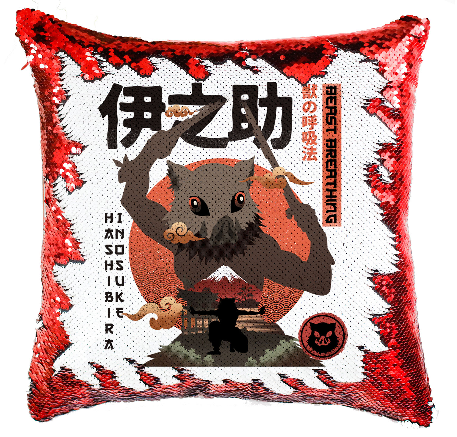 demon slayer inosuke Simiflitteres Párnahuzat