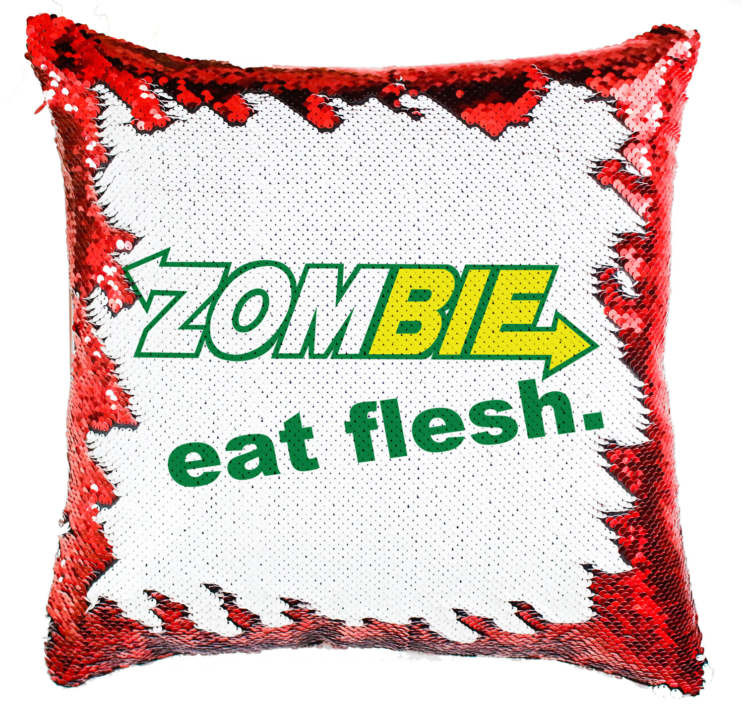 zombie zombis zombik Simiflitteres Párnahuzat