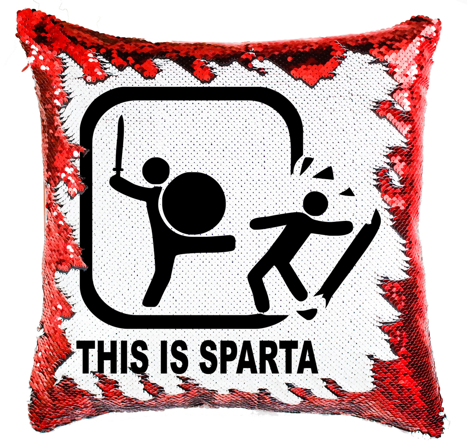 this is sparta ez itt sparta Simiflitteres Párnahuzat