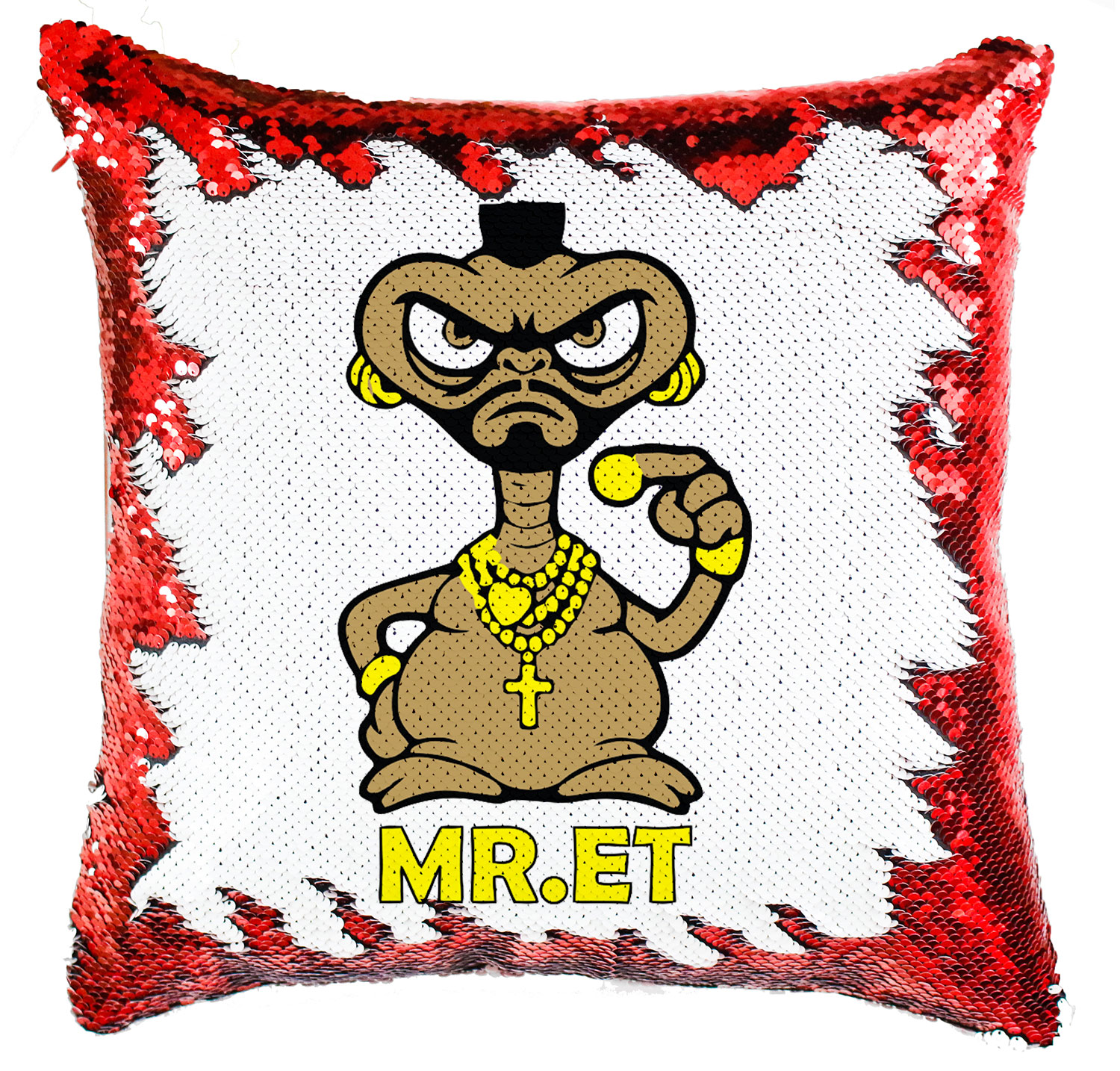 mr. ET mr T Simiflitteres Párnahuzat