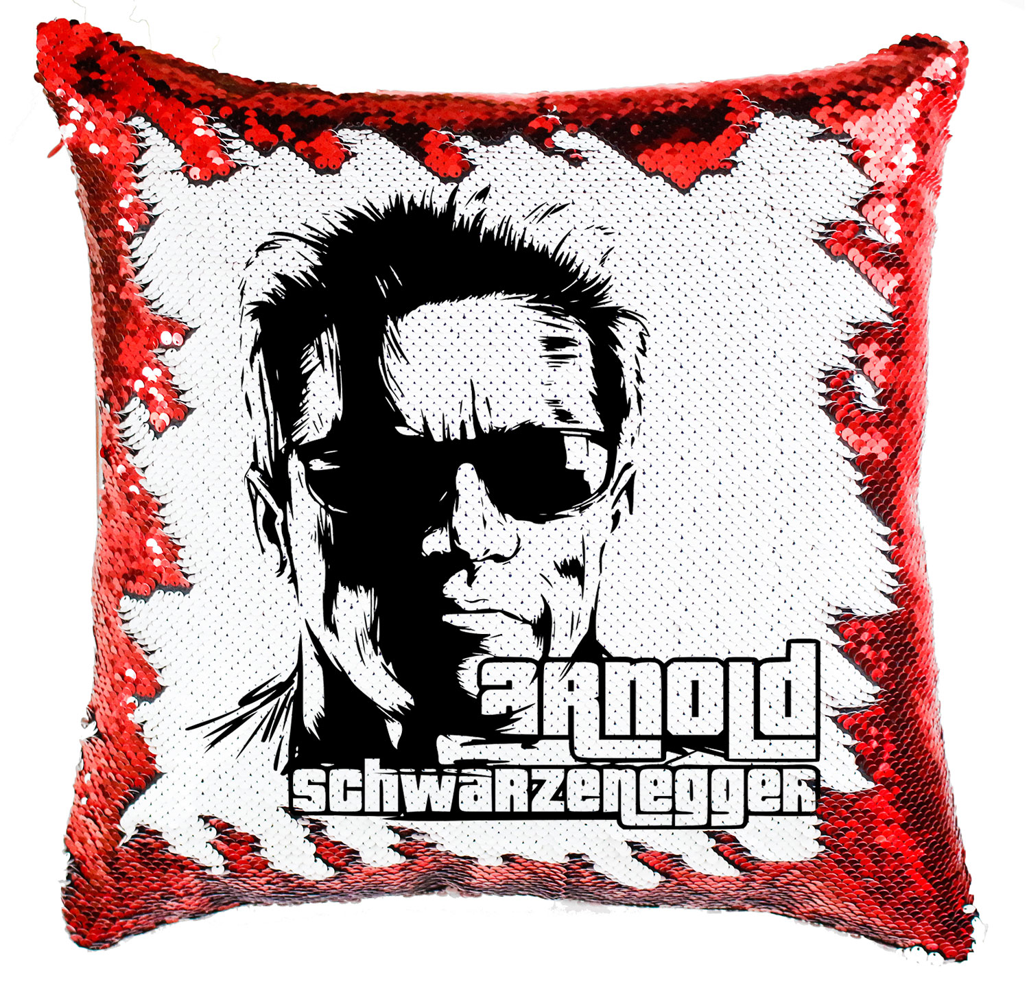 arnold schwarzenegger Simiflitteres Párnahuzat