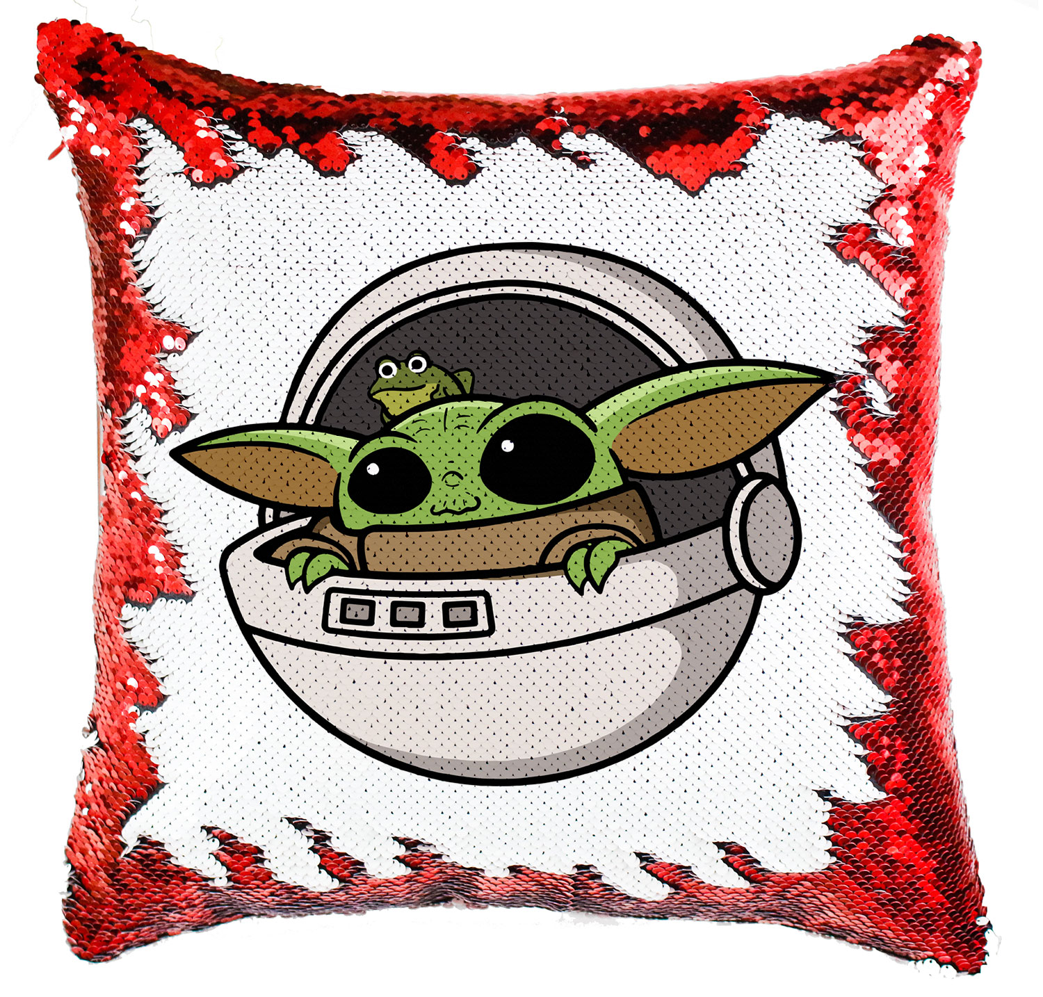 baba yoda baby yoda grogu Simiflitteres Párnahuzat